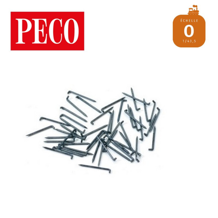 Tirefonds de fixation pour rail O Peco (400 pcs) IL13 - Maketis