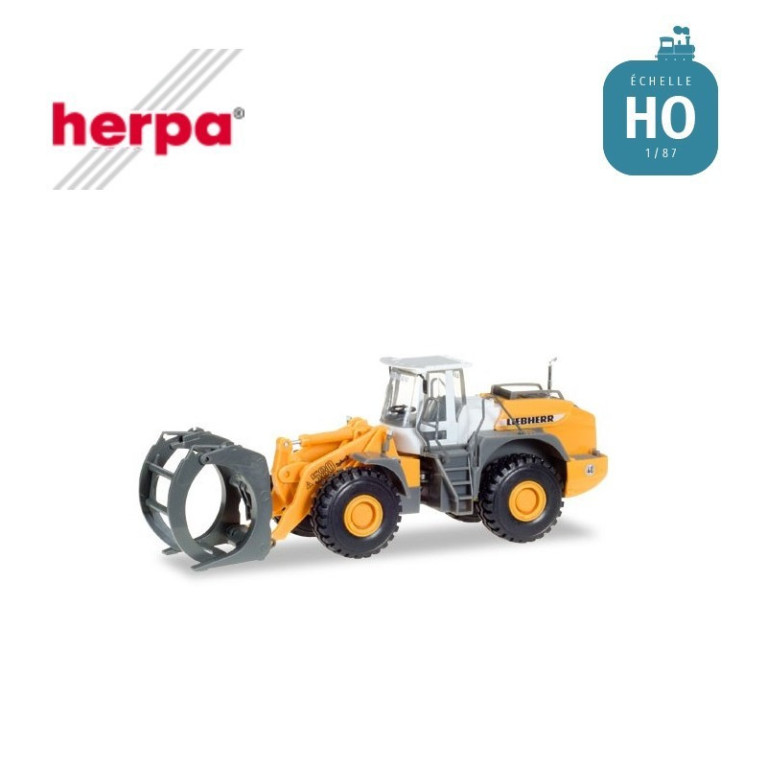 Chargeur Grume Liebherr L580 HO, Herpa 306843 - Maketis