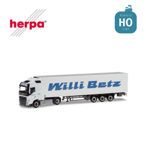 Tracteur Volvo FH GL et semi frigo "Willi Betz" HO Herpa 309691 - Maketis