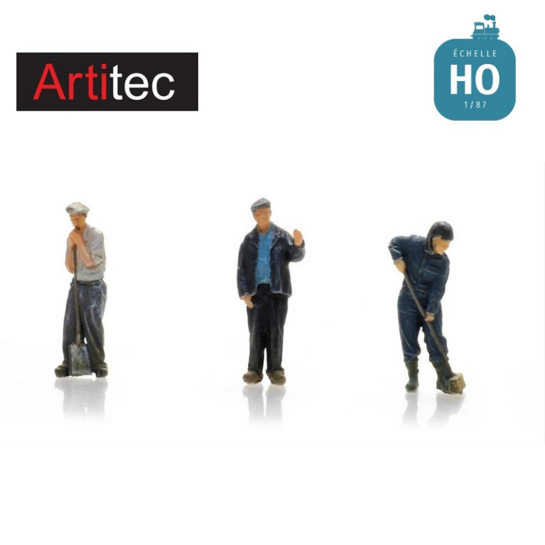 Personnel de l'écurie 3pcs HO Artitec 5870029 - Maketis Personnel de l'écurie 3pcs HO Artitec 5870029 - Maketis
