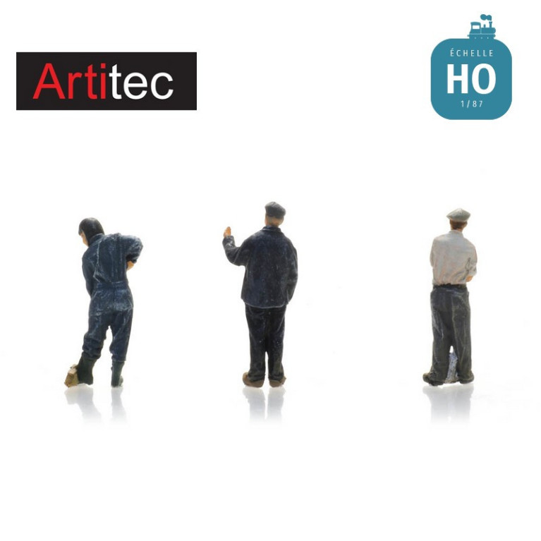 Personnel de l'écurie 3pcs HO Artitec 5870029 - Maketis Personnel de l'écurie 3pcs HO Artitec 5870029 - Maketis