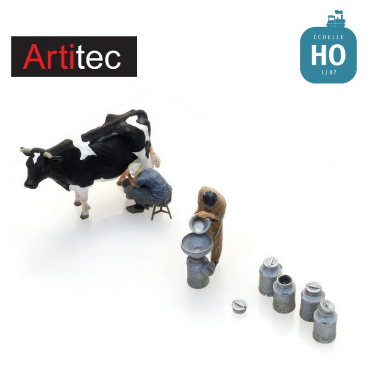 Fermiers à la traie 2pcs HO Artitec 5870023 - Maketis Fermiers à la traie 2pcs HO Artitec 5870023 - Maketis