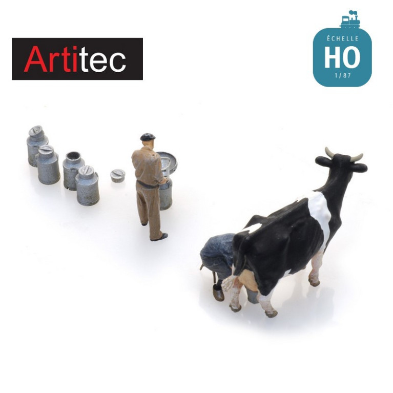 Fermiers à la traie 2pcs HO Artitec 5870023 - Maketis Fermiers à la traie 2pcs HO Artitec 5870023 - Maketis