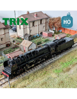 Locomotive à vapeur série 13 EST Ep II Digital son HO Trix T25241