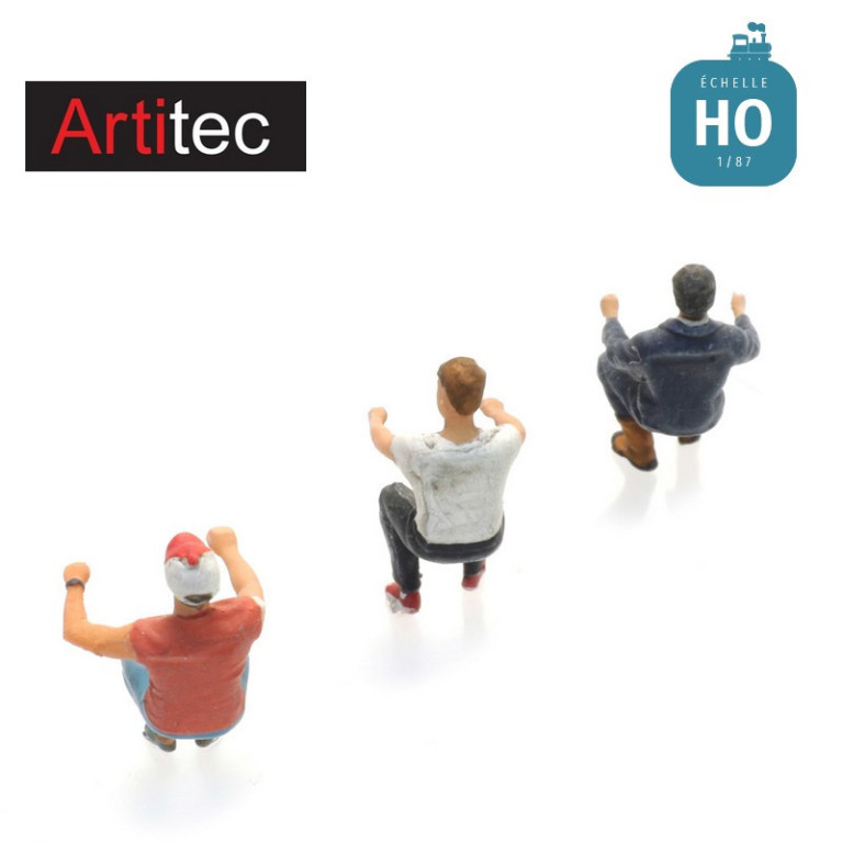 Conducteurs de camion 1970 - 2000 3pcs HO Artitec 5870012 - Maketis Conducteurs de camion 1970 - 2000 3pcs HO Artitec 5870012 - Maketis