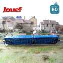Wagon bâché à 3 essieux Lails "EVS" SNCF Ep IV HO Jouef HJ6237 - Maketis