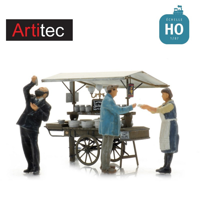 Poissonnerie ambulante HO Artitec 387.581 - Maketis