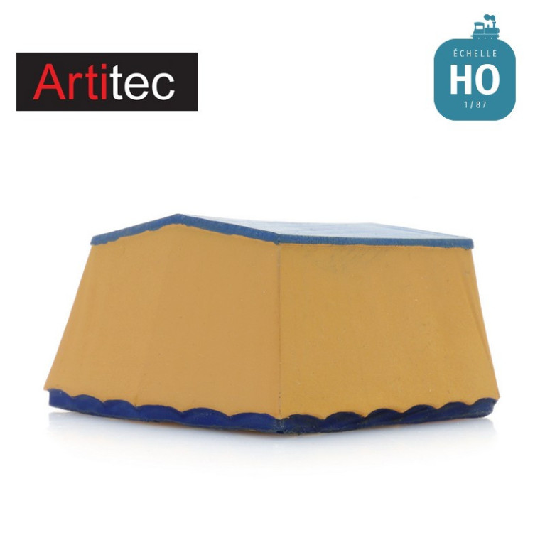 Tente bungalow en toile HO Artitec 387.566 - Maketis Tente bungalow en toile HO Artitec 387.566 - Maketis