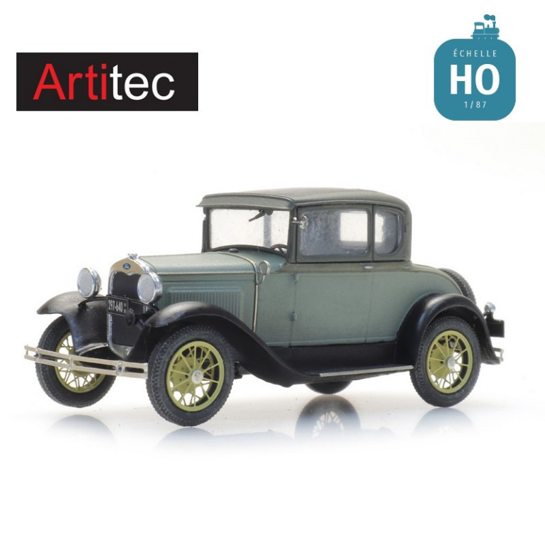 Voiture Ford modèle A Coupé HO Artitec 387.526 - Maketis Voiture Ford modèle A Coupé HO Artitec 387.526 - Maketis