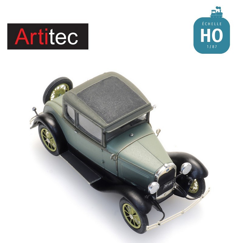 Voiture Ford modèle A Coupé HO Artitec 387.526 - Maketis