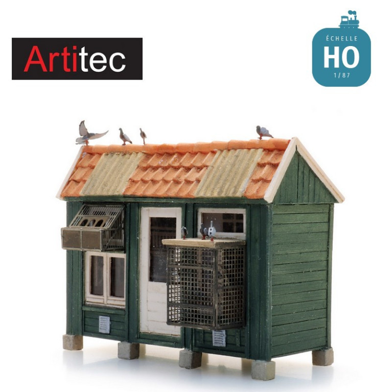 Pigeonnier en kit HO Artitec 10.415 - Maketis