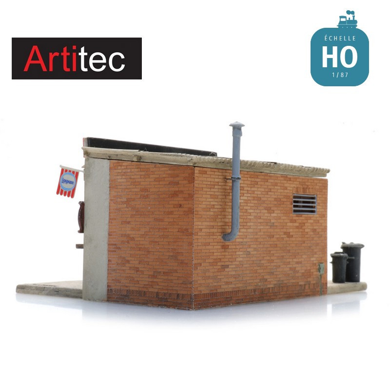 Buvette allemande en kit HO Artitec 10.416 - Maketis