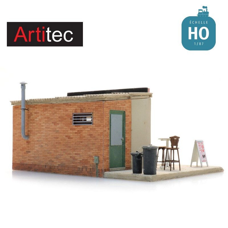 Buvette allemande en kit HO Artitec 10.416 - Maketis