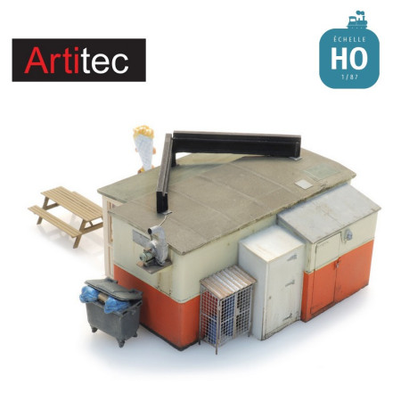 Baraque à frites en kit HO Artitec 10.417 - Maketis Baraque à frites en kit HO Artitec 10.417 - Maketis