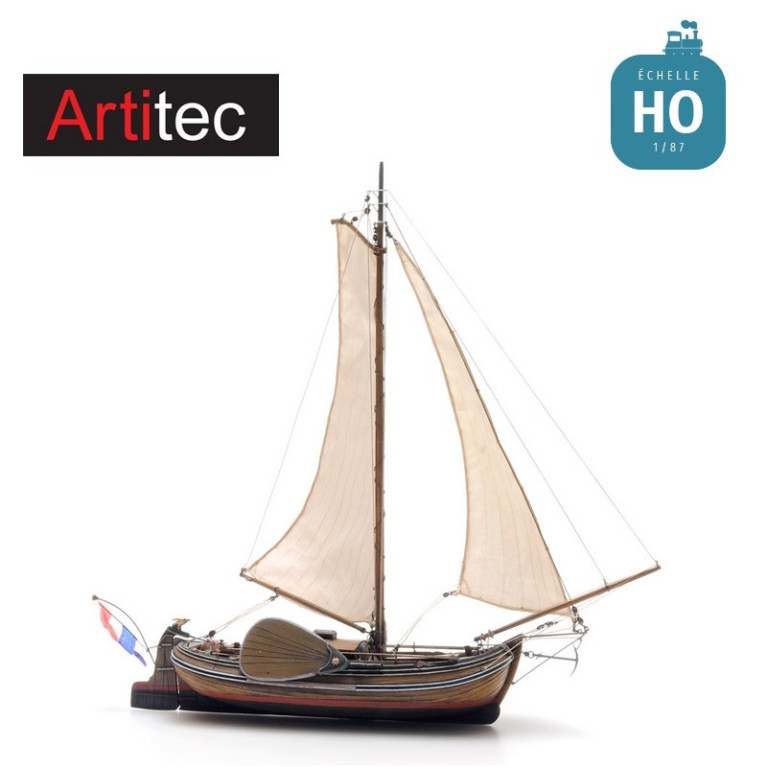 Voilier classique Boeier en kit HO Artitec 50.142 - Maketis