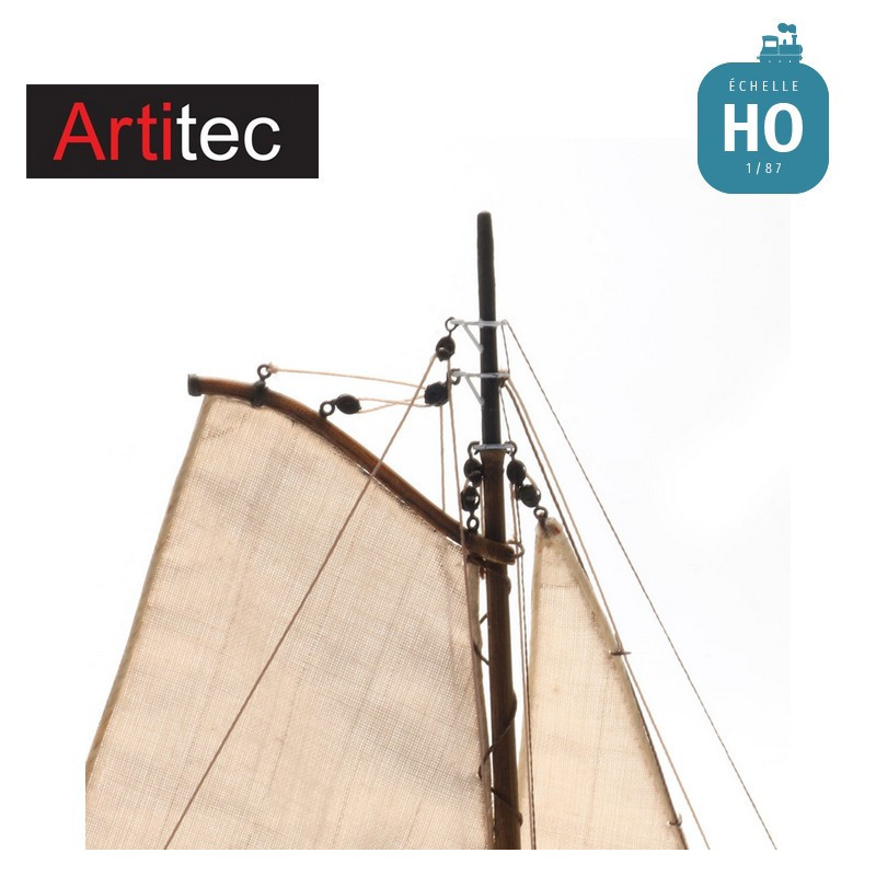 Voilier classique Boeier en kit HO Artitec 50.142 - Maketis