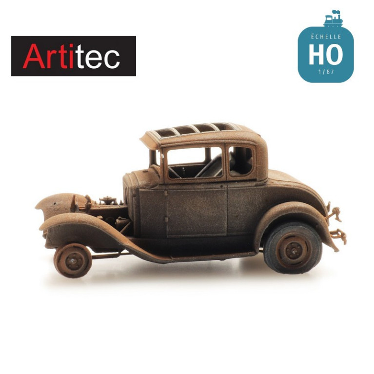 Ford Model A rouillé RIP-Série HO Artitec 487.601.06 - Maketis Ford Model A rouillé RIP-Série HO Artitec 487.601.06 - Maketis