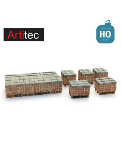 Chargement de briques sur paletteHO Artitec 487.801.91 - Maketis