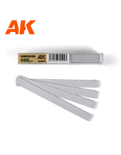Papier de verre grain 400 (sec) AK Interactive AK9023