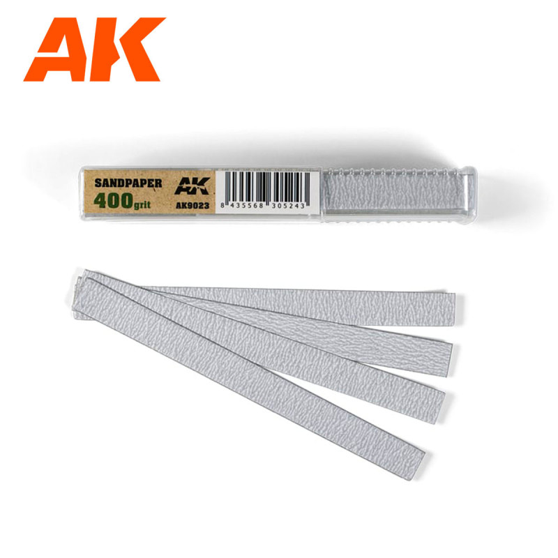 Sandpaper grain 400 (dry) AK Interactive AK9023 - Maketis