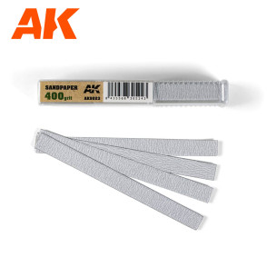 Schleifpapier 400er Körnung (trocken) AK Interactive AK9023 - Maketis