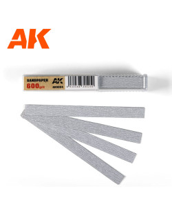 Papier de verre grain 600 (sec) AK Interactive AK9024