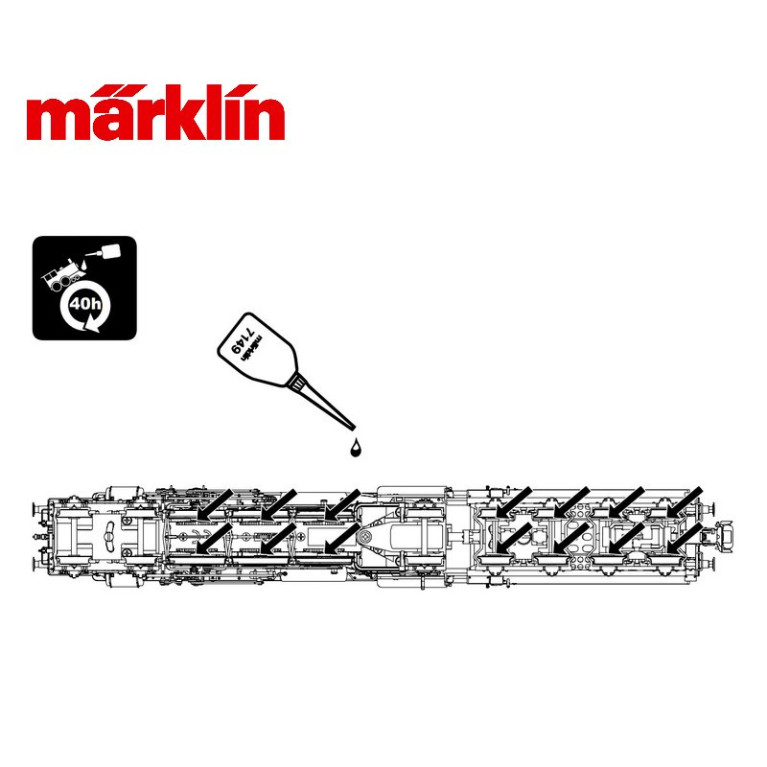 Burette d'huile Marklin 07149 - Maketis
