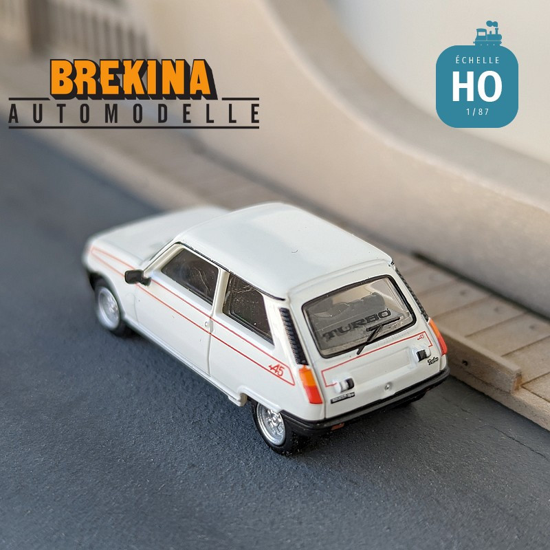 Renault 5 Alpine 1980 Blanche HO Brekina 7221 - Maketis