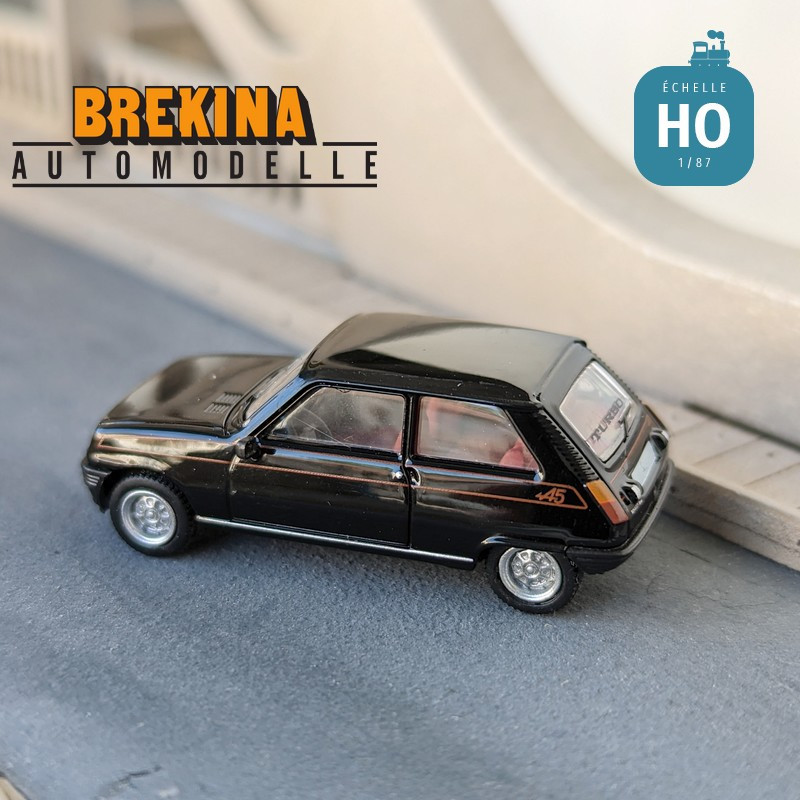 Renault 5 Alpine 1980 Noire HO Brekina 7223 - Maketis