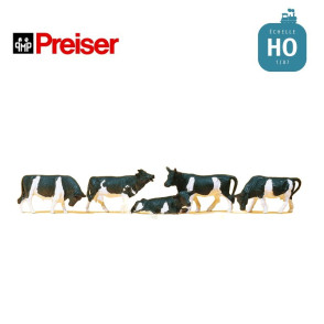 Vaches HO Preiser 14155 - Maketis