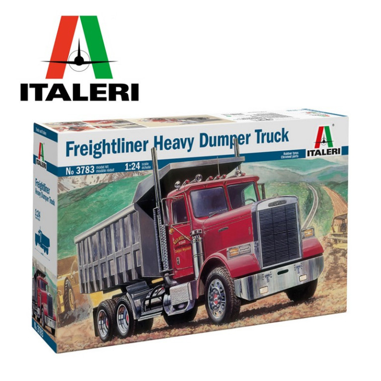 Camion Benne Freightliner années 70 1/24 Italeri 3783 - Maketis Camion Benne Freightliner années 70 1/24 Italeri 3783 - Maketis