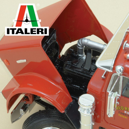 Camion Benne Freightliner années 70 1/24 Italeri 3783 - Maketis Camion Benne Freightliner années 70 1/24 Italeri 3783 - Maketis