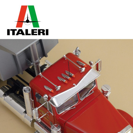 Camion Benne Freightliner années 70 1/24 Italeri 3783 - Maketis Camion Benne Freightliner années 70 1/24 Italeri 3783 - Maketis