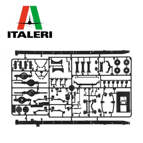 Italeri 3783 - Maquette Camion Benne Freightliner 1/24