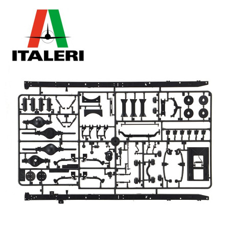 Camion Benne Freightliner années 70 1/24 Italeri 3783 - Maketis