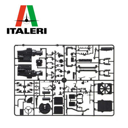 Camion Benne Freightliner années 70 1/24 Italeri 3783 - Maketis