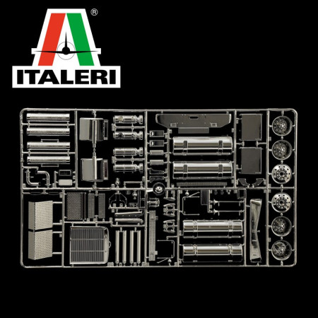 Camion Benne Freightliner années 70 1/24 Italeri 3783 - Maketis Camion Benne Freightliner années 70 1/24 Italeri 3783 - Maketis