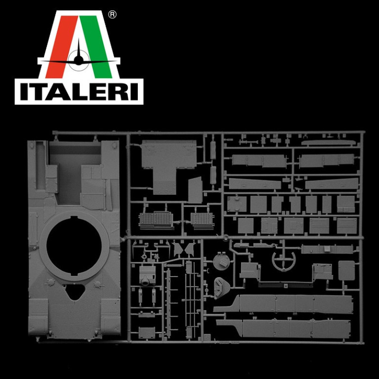 Char d'assaut M1A-1/A-2 ABRAMS 1/35 Italeri 6596 - Maketis