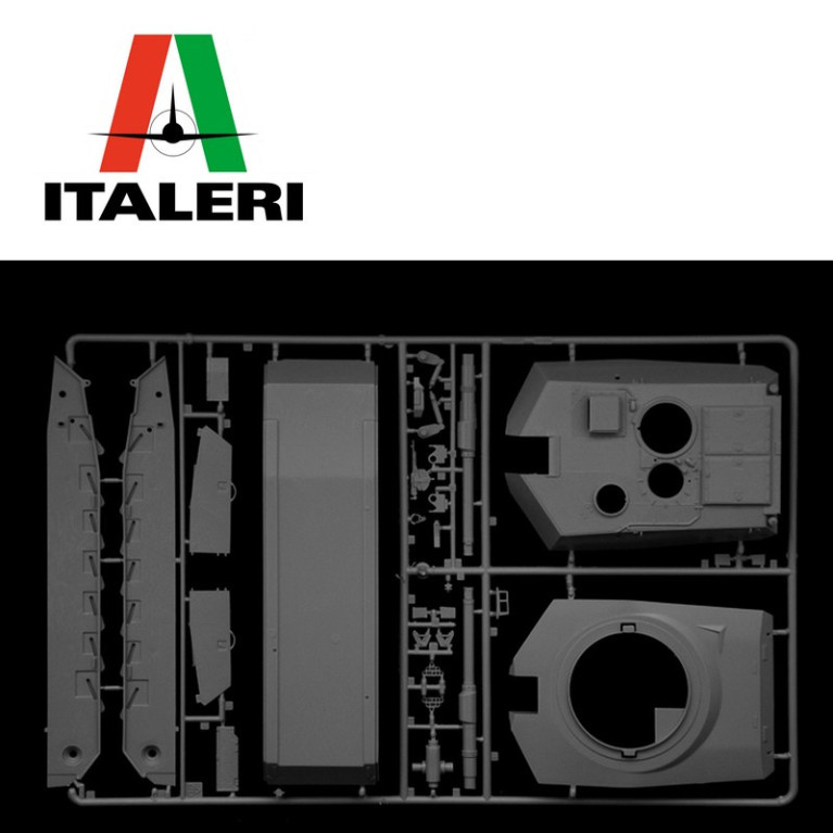 Char d'assaut M1A-1/A-2 ABRAMS 1/35 Italeri 6596 - Maketis