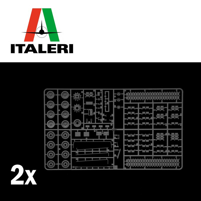 Char d'assaut M1A-1/A-2 ABRAMS 1/35 Italeri 6596 - Maketis