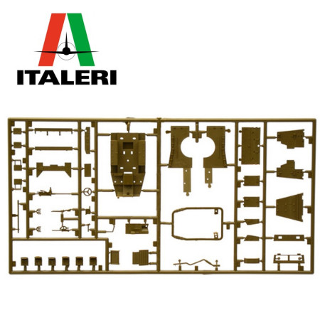 Camion Scout Car M3 WWII 1/72 Italeri 7063 - Maketis