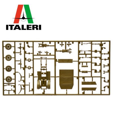 Camion Scout Car M3 WWII 1/72 Italeri 7063 - Maketis