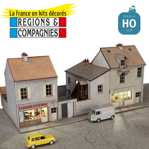 3 Maisons Île de France (2 commerces) HO Régions et Compagnies QIF004 - Maketis