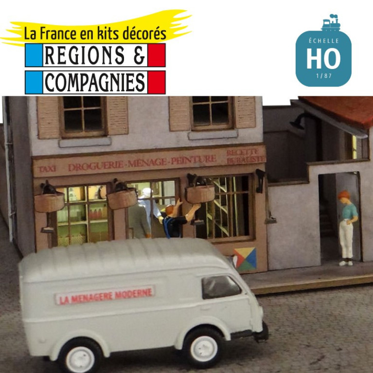 3 Maisons Île de France (2 commerces et 1 garage) HO Régions et Compagnies QIF005 - Maketis 3 Maisons Île de France (2 commerces et 1 garage) HO Régions et Compagnies QIF005 - Maketis