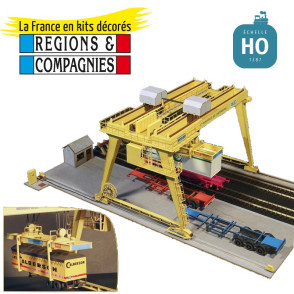 Portique conteneurs / Kangourou (CNC, SNCF..) HO Régions et Compagnies HAL002 - Maketis