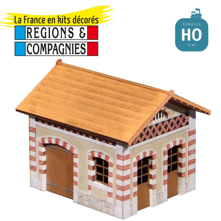 Annexe Gare Grande Ceinture (Bièvres) HO Régions et Compagnies GAR902 - Maketis Annexe Gare Grande Ceinture (Bièvres) HO Régions et Compagnies GAR902 - Maketis