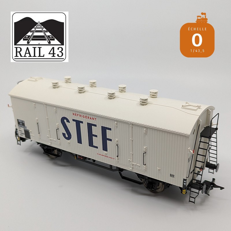 Kühlwagen STEF weißes Dach SNCF Ep III O Rail 43 433003 - Maketis