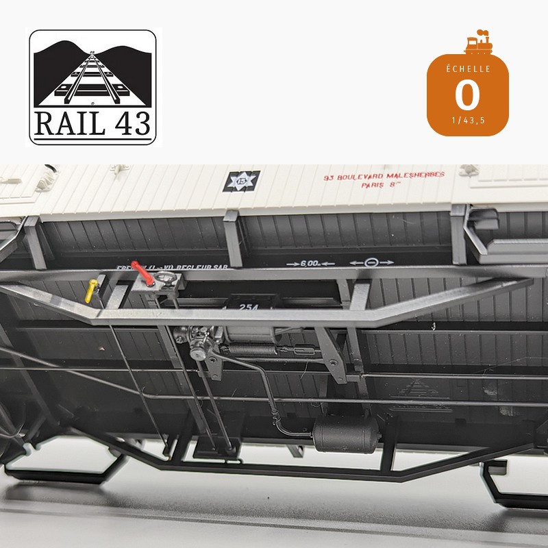 Wagon réfrigérant STEF toit noir SNCF Ep III O Rail 43 433002 - Maketis
