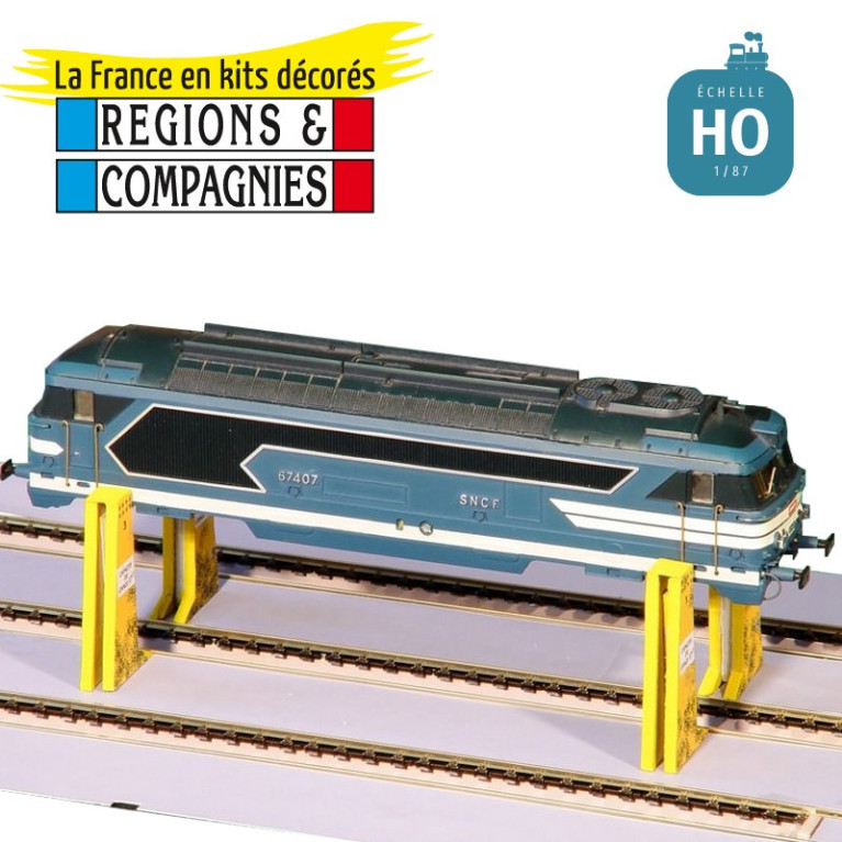 4 Vérins de levage HO Régions et Compagnies DEP028 - Maketis