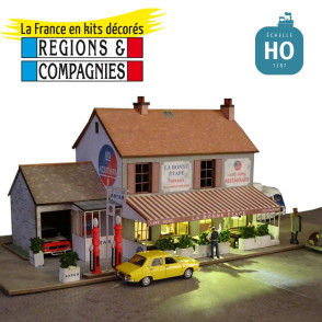 Restaurant « Les Routiers » « La bonne étape » HO Régions et Compagnies QUA019 - Maketis